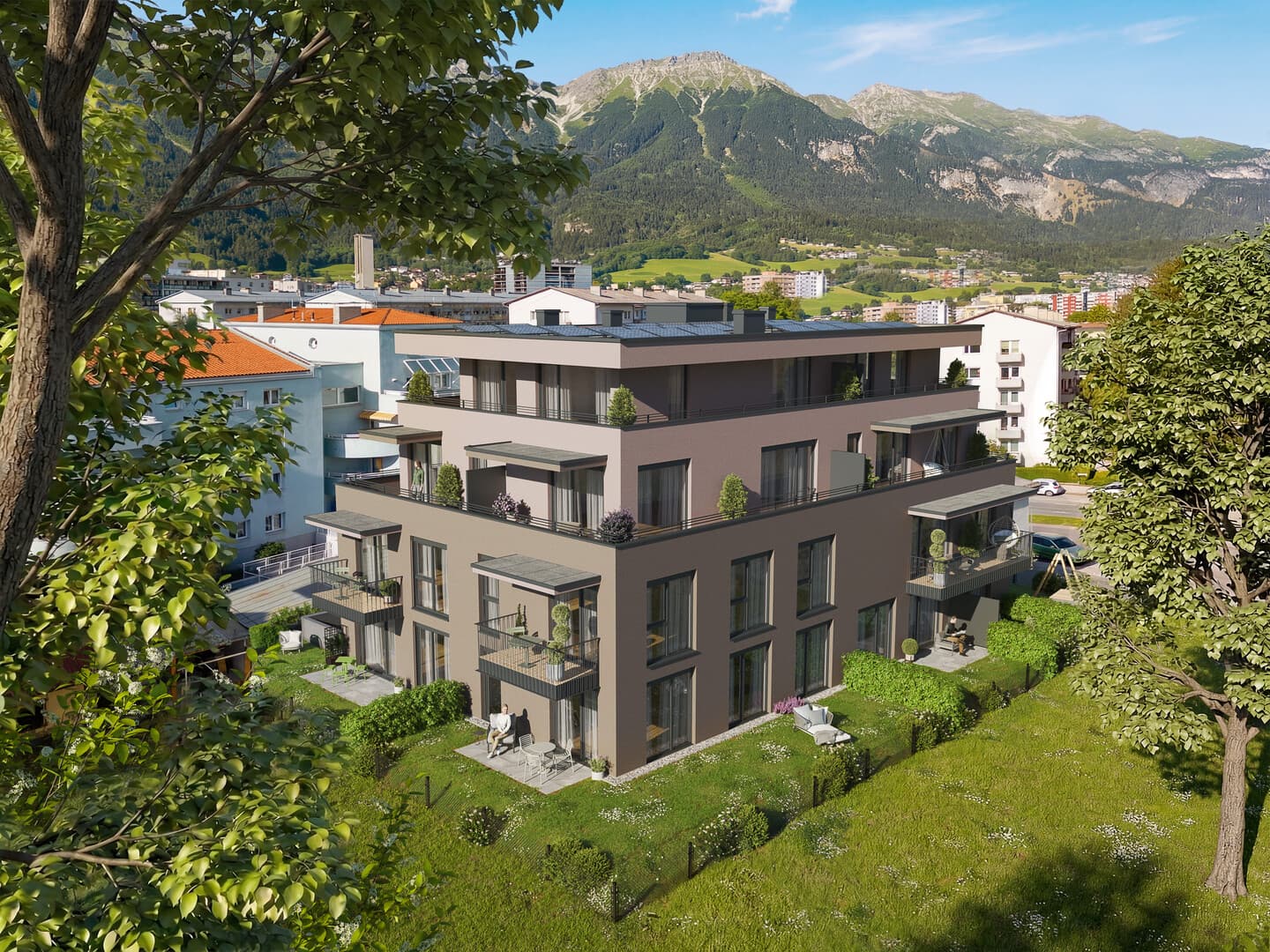 Hochwertige 2-Zimmer Neubau-Wohnung mit Balkon (W07)